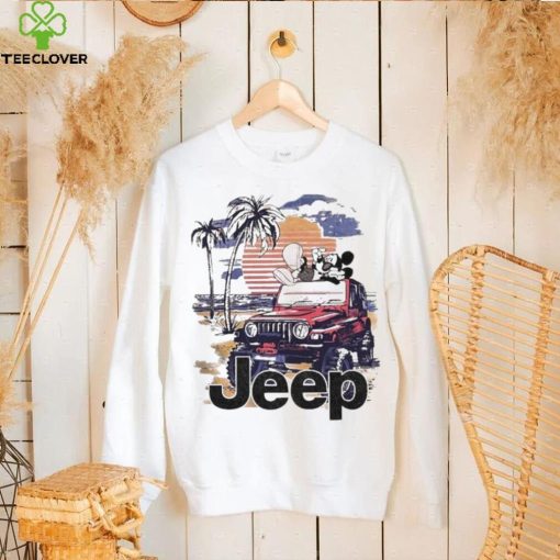 Mickey Mouse Car Jeep Summer Shirt