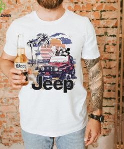 Mickey Mouse Car Jeep Summer Shirt