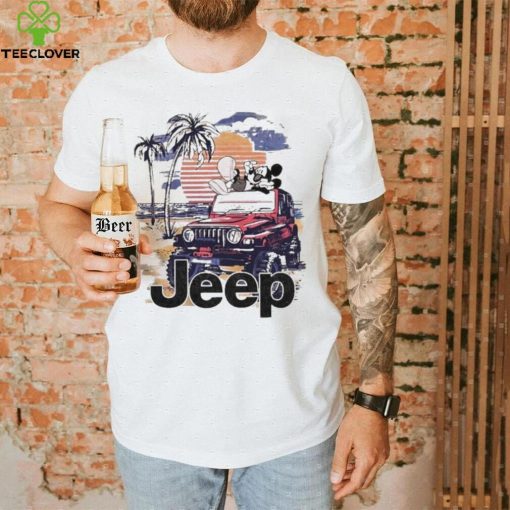 Mickey Mouse Car Jeep Summer Shirt