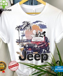 Mickey Mouse Car Jeep Summer Shirt