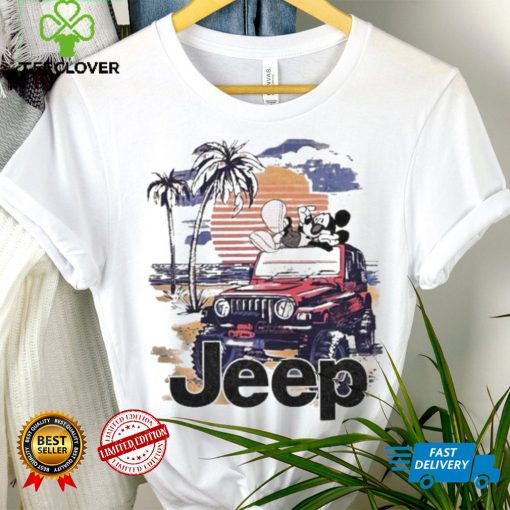 Mickey Mouse Car Jeep Summer Shirt