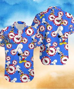 Mickey Mouse Chef Arizona Cardinals Royal Blue Hawaiian Shirt