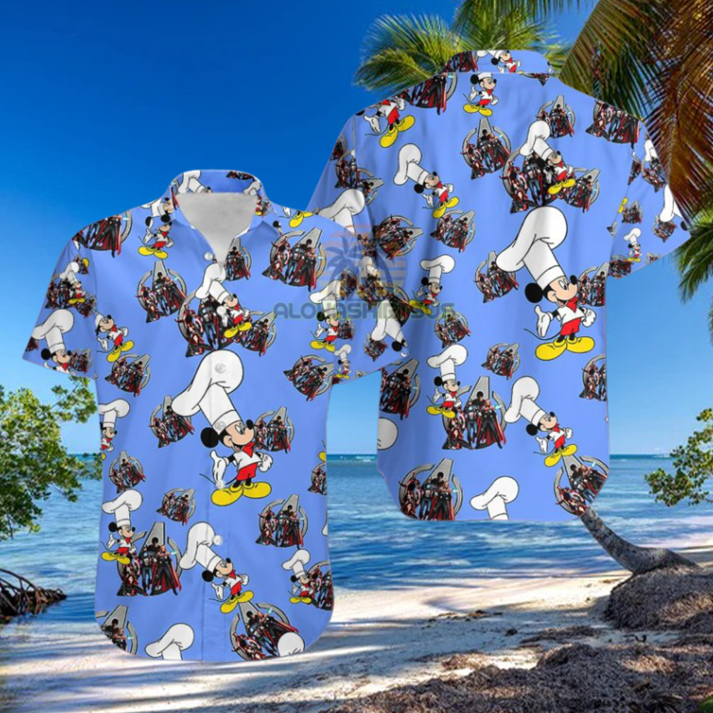 Mickey Mouse Chef Avengers Big And Tall Hawaiian Shirts - Teeclover