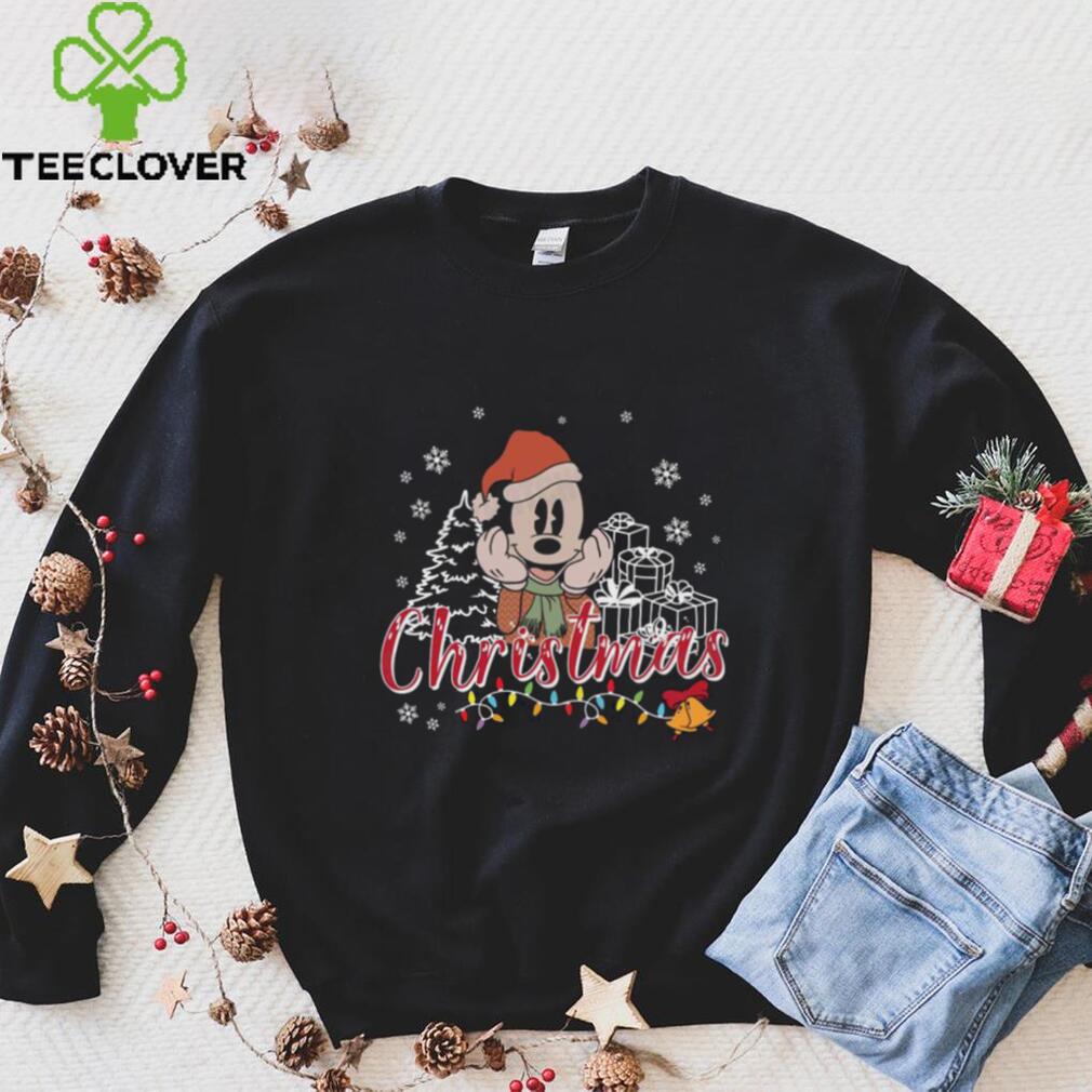 Mickey Mouse Christmas Snow Sweatshirt Gift For Disney Fan Mickey Mouse Christmas Snow Sweatshirt Gift For Disney Fan