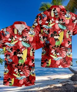 Mickey Mouse Costume Disney Full Printing Hawaiian Shirt