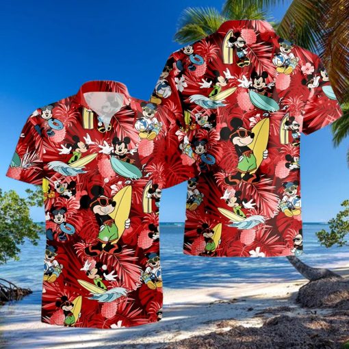 Mickey Mouse Costume Disney Full Printing Hawaiian Shirt