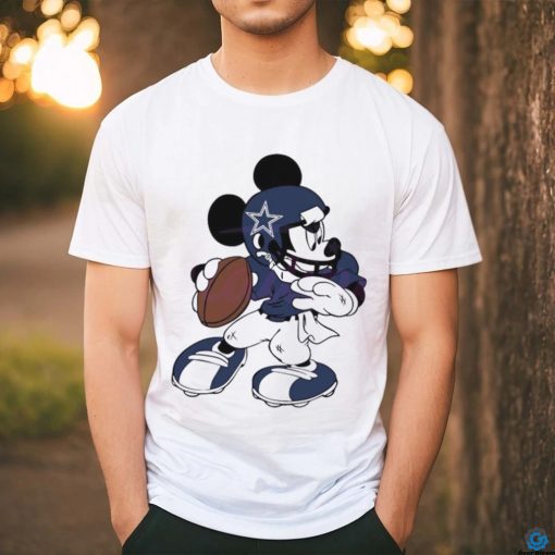 Mickey Mouse Dallas Cowboys Football Shirt