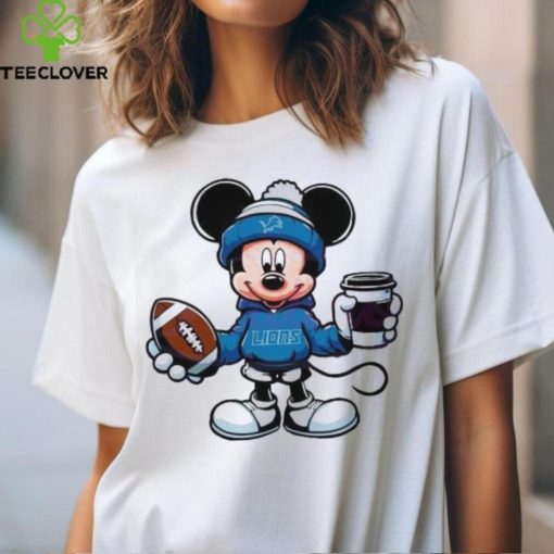 Mickey Mouse Detroit Lions Coffee Cup 2024 Shirt