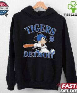 Mickey Mouse Detroit Tigers baseball shirt