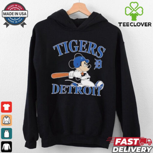Mickey Mouse Detroit Tigers baseball shirt