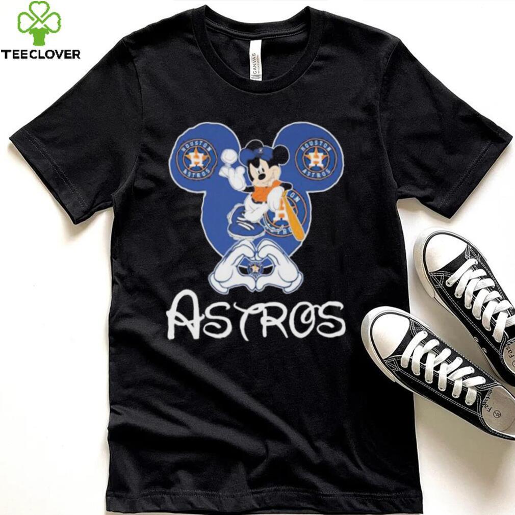 Mickey mouse Disney Houston Astros heart 2022 shirt