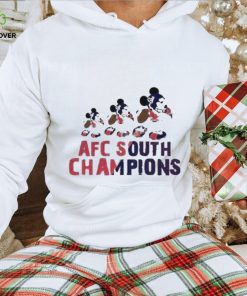 Mickey Mouse Disney Houston Texans Champs 2023 2024 AFC South Champions shirt