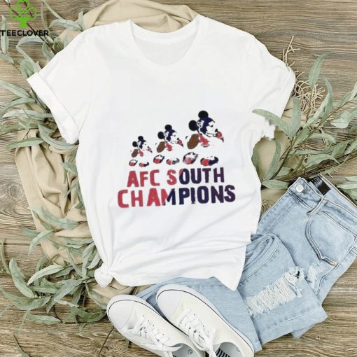 Mickey Mouse Disney Houston Texans Champs 2023 2024 AFC South Champions hoodie, sweater, longsleeve, shirt v-neck, t-shirt