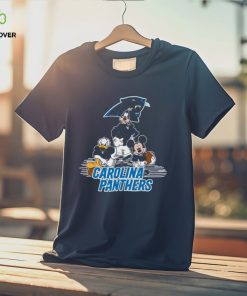 Mickey Mouse Donald Duck Goofy Playing Carolina Panthers American Football Shirt 1 Mickey Mouse Donald Duck Goofy Playing Carolina Panthers American Football Shirt