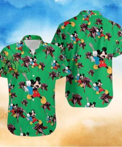 Mickey Mouse Electric Guitar Marvel Avengers Wanda Maximoff Novelty Hawaiian Shirts
