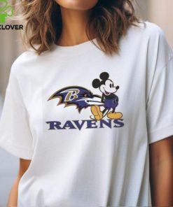 Mickey Mouse Football Baltimore Ravens Logo Shirt 1 Mickey Mouse Football Baltimore Ravens Logo Shirt