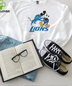 Mickey Mouse Football Detroit Lions Logo 2024 Shirt 2 Mickey Mouse Football Detroit Lions Logo 2024 Shirt