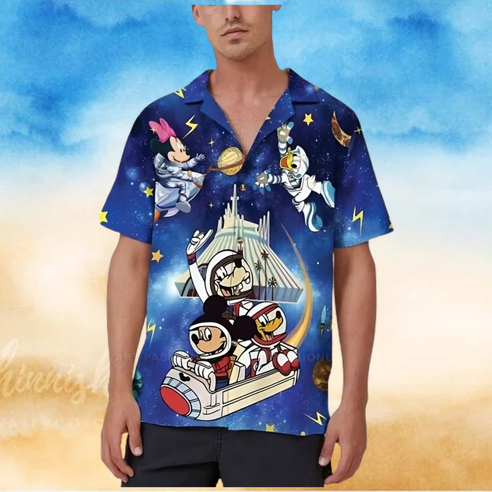 Mickey Mouse Friends Astronaut Disney Cruise 2023 Disney Hawaiian Shirt