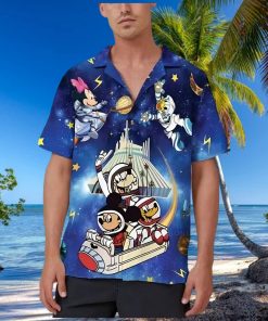 Mickey Mouse Friends Astronaut Disney Cruise 2023 Disney Hawaiian Shirt