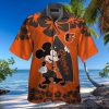 Palms Over Water Detroit Tigers Tropical Hawaiian Shirt