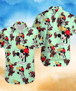 Mickey Mouse Hip Hop Marvel Deadpool Hawaiian Shirt