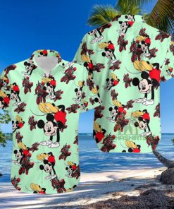 Mickey Mouse Hip Hop Marvel Deadpool Hawaiian Shirt