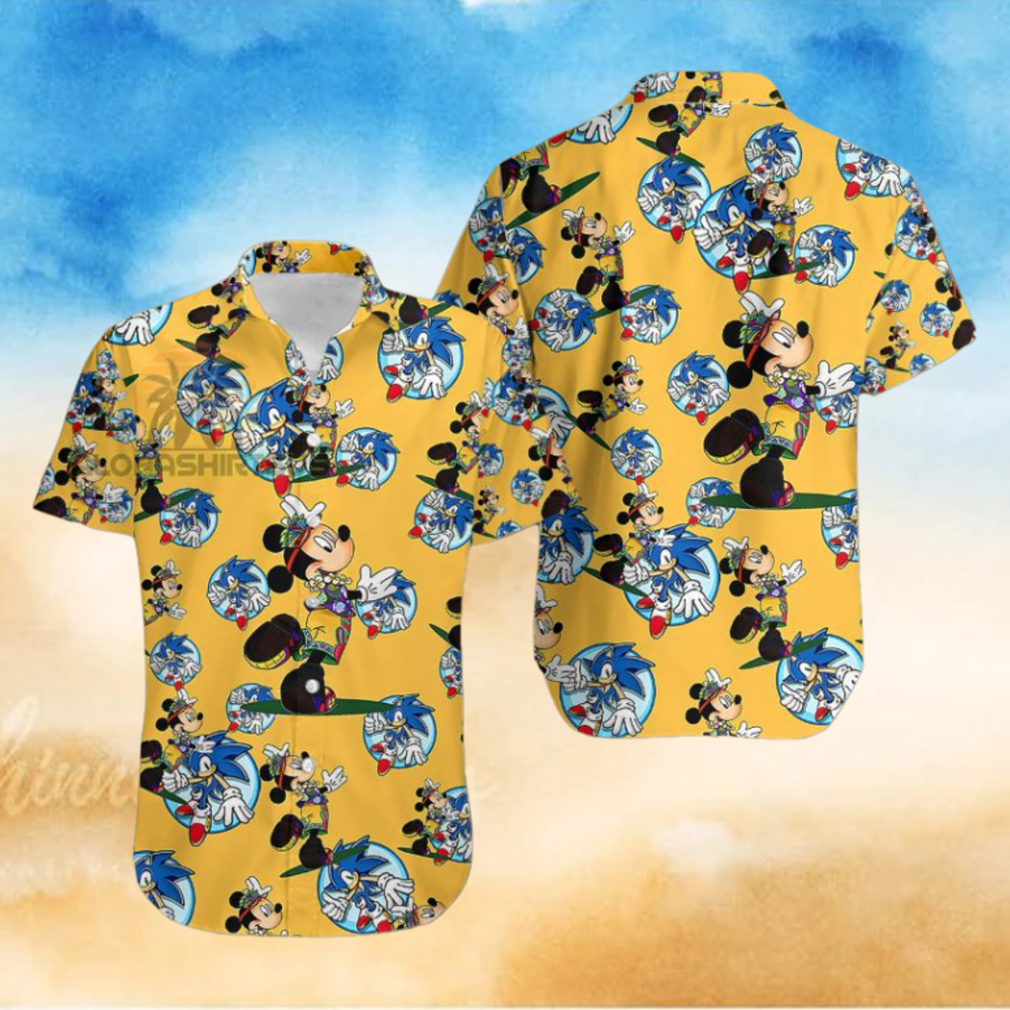 Mickey Mouse Hula Segasonic The Hedgehog Dasy Best Hawaiian Shirts Mickey Mouse Hula Segasonic The Hedgehog Dasy Best Hawaiian Shirts