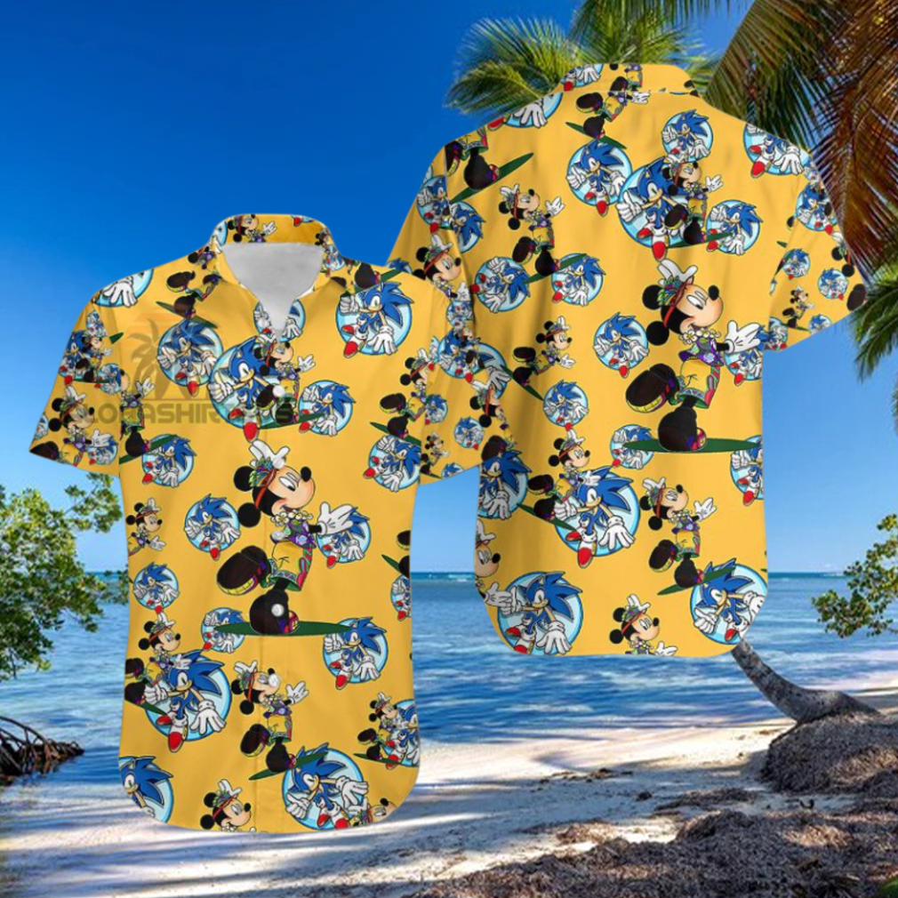 Mickey Mouse Hula Segasonic The Hedgehog Dasy Best Hawaiian Shirts Mickey Mouse Hula Segasonic The Hedgehog Dasy Best Hawaiian Shirts