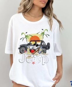 Mickey Mouse Jeep Summer vacation on beach hoodie, sweater, longsleeve, shirt v-neck, t-shirt