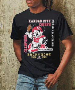 Mickey Mouse Kansas City Chiefs Back To Back AFC Champions shirt