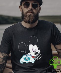 Mickey Mouse Love Philadelphia Eagles Logo Shirt