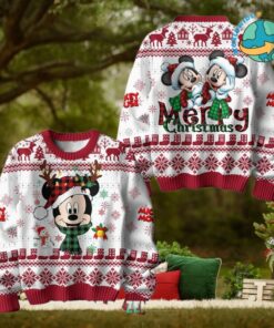 Mickey Mouse Merry Christmas 2024 Ugly Sweater