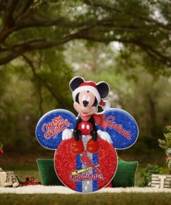 Mickey Mouse Merry Christmas St. Louis Cardinals Ornament