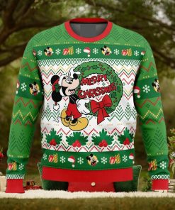 Mickey Mouse Merry Disney Ugly Christmas Sweater Holiday For Men And Women