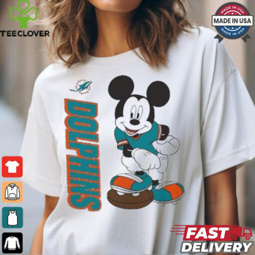 Mickey Mouse Miami Dolphins 2024 Shirt