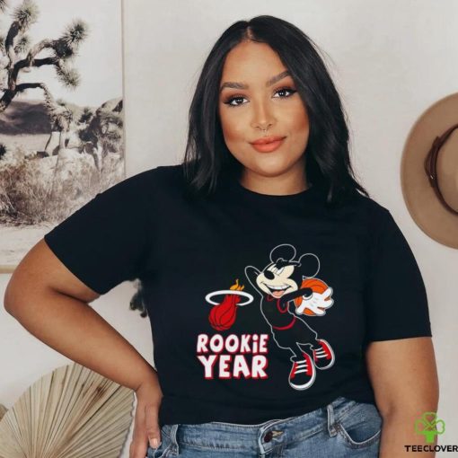 Mickey Mouse Miami Heat Rookie Year 2024 t shirt