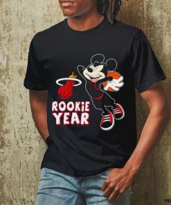 Mickey Mouse Miami Heat Rookie Year 2024 t shirt