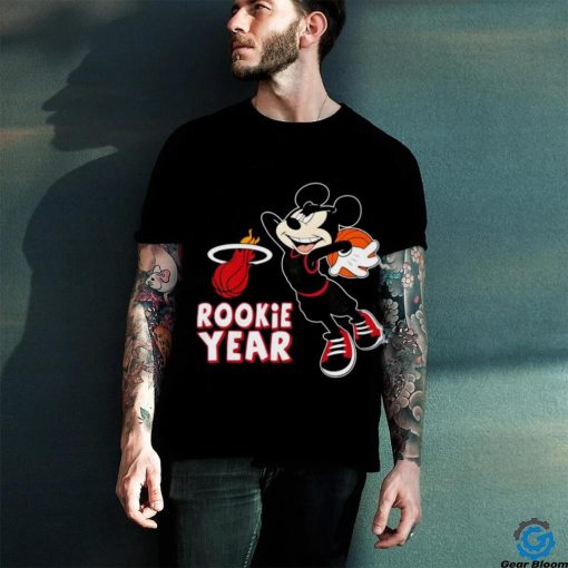 Mickey Mouse Miami Heat Rookie Year 2024 t shirt
