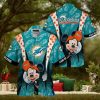 Mickey Mouse NFL Miami Dolphins Hat Tropical Hawaiian Shirt