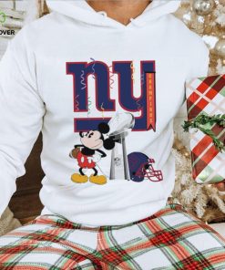 Mickey Mouse NFL New York Giants football Super Bowl Champions helmet logo shirt 3 Mickey Mouse NFL New York Giants football Super Bowl Champions helmet logo shirt