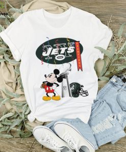 Mickey Mouse NFL New York Jets football Super Bowl Champions helmet logo hoodie, sweater, longsleeve, shirt v-neck, t-shirt