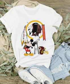 Mickey Mouse NFL Washington Redskins football Super Bowl Champions helmet logo shirt 1 Mickey Mouse NFL Washington Redskins football Super Bowl Champions helmet logo shirt