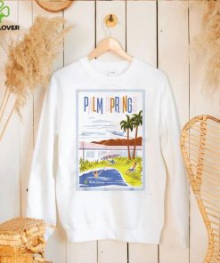 Mickey Mouse One Walt’s Plane Travel Poster Palm Springs T Shirt