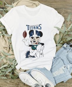 Mickey Mouse Player Tennessee Titans Football Nfl Super Bowl Logo Shirt