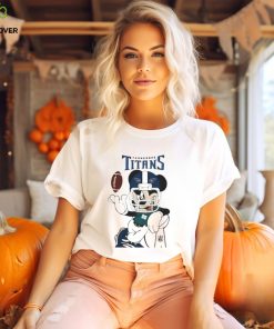 Mickey Mouse Player Tennessee Titans Football Nfl Super Bowl Logo Shirt