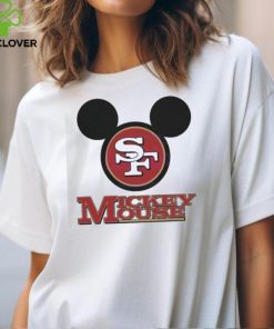 Mickey Mouse San Francisco 49ers Logo 2024 Shirt