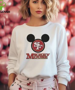 Mickey Mouse San Francisco 49ers Logo 2024 Shirt