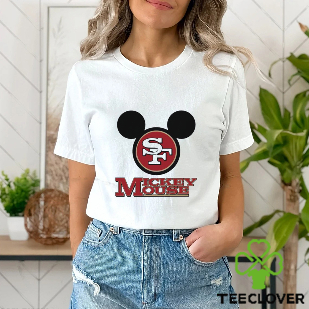 Mickey Mouse San Francisco 49ers logo shirt Mickey Mouse San Francisco 49ers logo shirt
