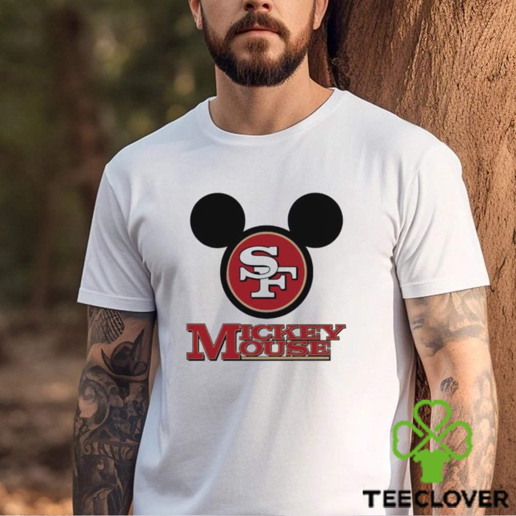Mickey Mouse San Francisco 49ers logo shirt Mickey Mouse San Francisco 49ers logo shirt