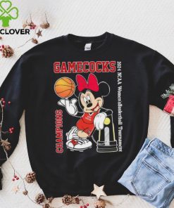 Mickey Mouse South Carolina Gamecocks NCAA women’s basketball tournament champions 2024 hoodie, sweater, longsleeve, shirt v-neck, t-shirt